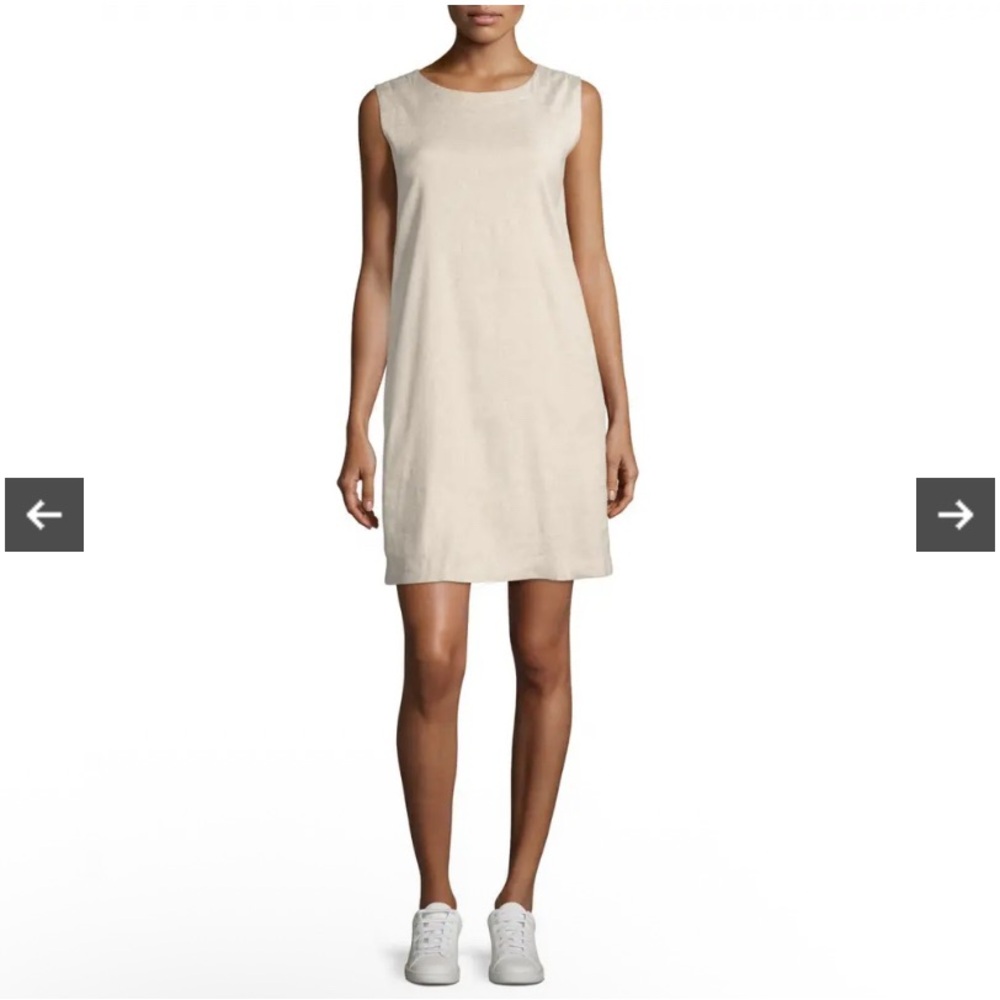 Theory Linen Sleeveless Dress